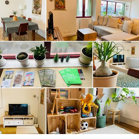 Maison Familiale A 15 Mns Du Centre Сasa de vacaciones *